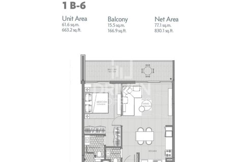 1 غرف نوم شقة في District 7, الإمارات العربية المتحدة رقم 85211 13