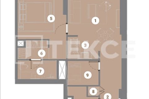 Квартира студия  №92328 29