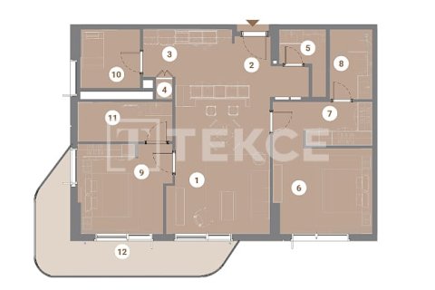 Квартира студия  №92328 30
