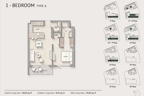 Apartment de 2 dormitorios  No. 106674 9