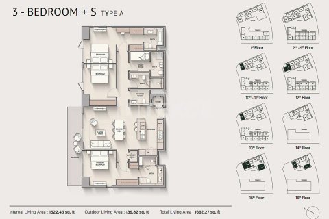 Apartment de 2 dormitorios  No. 106674 11