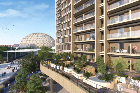 Квартира с 2 спальнями в Sidr 1 Residences, Дубай, ОАЭ №98027 1