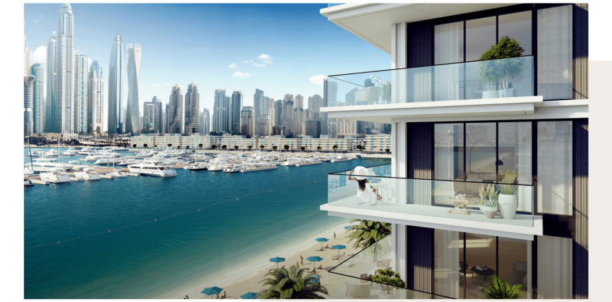 Appartement de 1 chambre à BEACH MANSION Dubai Harbour, UAE No. 95739
