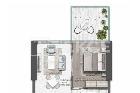 Квартира с 3 спальнями в DAMAC Hills (Akoya by DAMAC), ОАЭ №92291 13