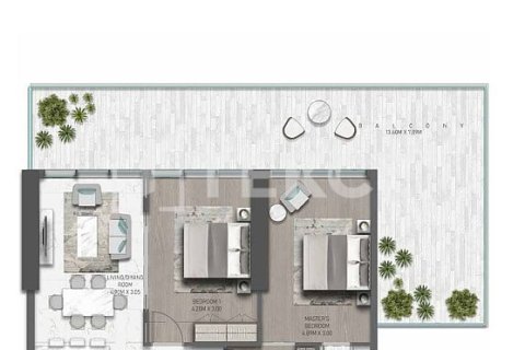 Квартира с 3 спальнями в DAMAC Hills (Akoya by DAMAC), ОАЭ №92291 15