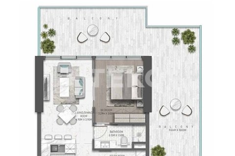 Квартира с 3 спальнями в DAMAC Hills (Akoya by DAMAC), ОАЭ №92291 12