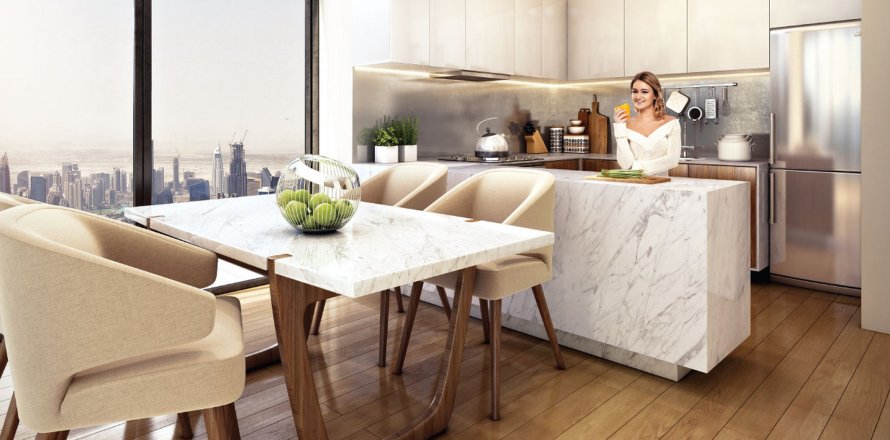 Apartment de 1 dormitorio en AZIZI RIVIERA BEACHFRONT Sobha Hartland, UAE No. 95489