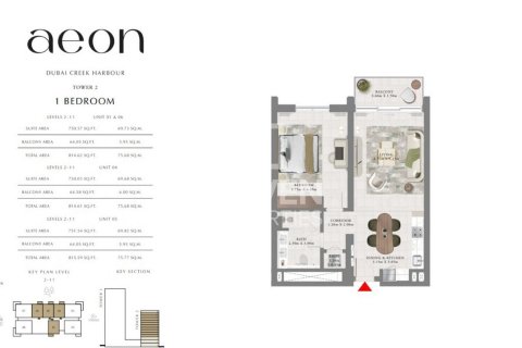 1 bedroom Apartment in Dubai Creek Harbour (The Lagoons), UAE No. 85118 12