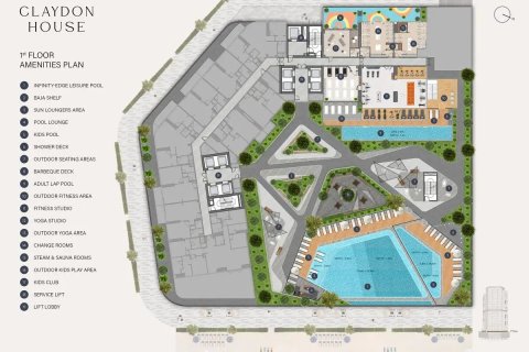 Apartment de 2 dormitorios en Meydan, UAE No. 104023 11