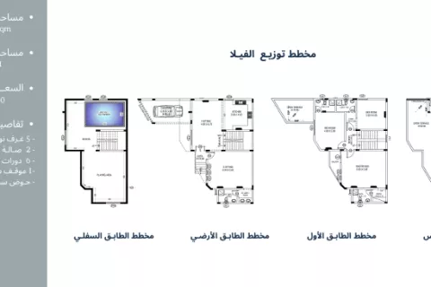 Villa de 5 chambres à Muscat, Oman No. 104852 3