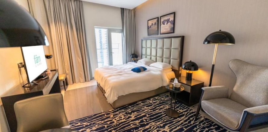 Hotel Apartamento de 44.7m² en Business Bay, UAE No. 103972