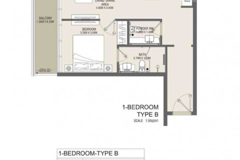 Appartement de 1 chambre à Meydan, UAE No. 96954 7