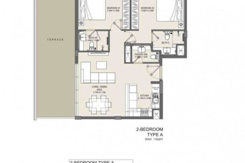 Appartement de 2 chambres à Meydan, UAE No. 96953 6