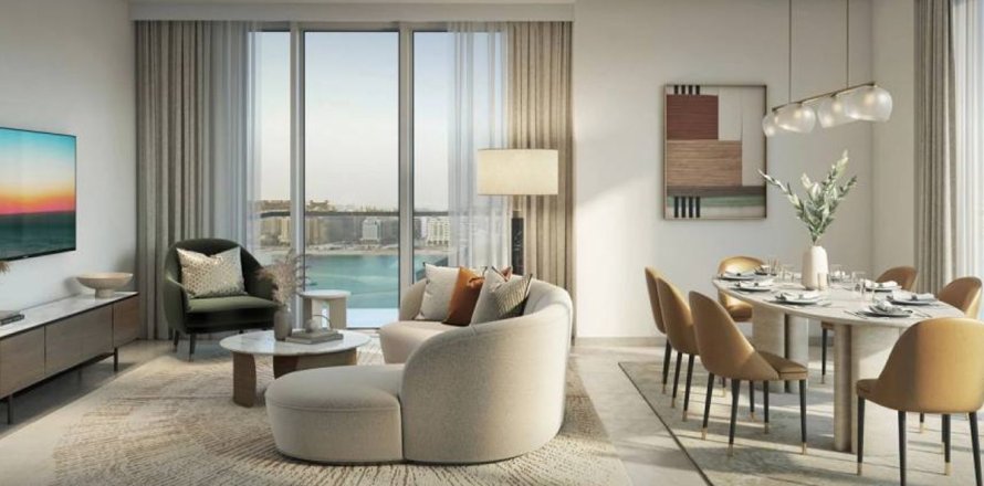 Квартира с 1 спальней в Dubai Harbour, ОАЭ №100947
